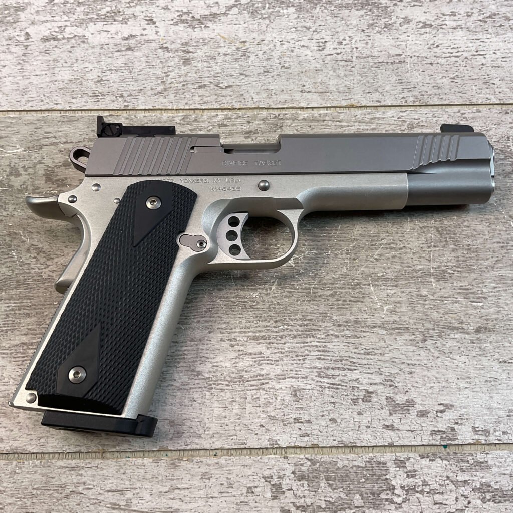 KIMBER RIMFIRE TARGET 1911 .17 MACH 2 SEMI AUTO PISTOL, JAMES EARL JONES COLLECTION, LIKE NEW #5-10807
