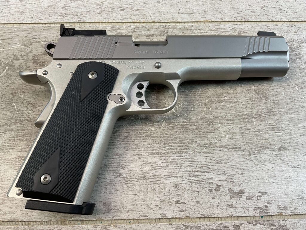 KIMBER RIMFIRE TARGET 1911 .17 MACH 2 SEMI AUTO PISTOL, JAMES EARL JONES COLLECTION, LIKE NEW #5-10807