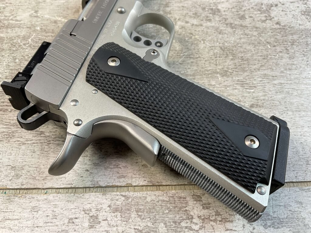 KIMBER RIMFIRE TARGET 1911 .17 MACH 2 SEMI AUTO PISTOL, JAMES EARL JONES COLLECTION, LIKE NEW #5-10807