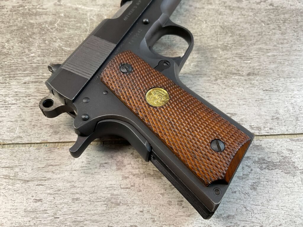 COLT OFFICERS ACP MODEL SERIES 80 MATTE FINISH .45 ACP SEMI AUTO PISTOL, JAMES EARL JONES COLLECTION #5-10808