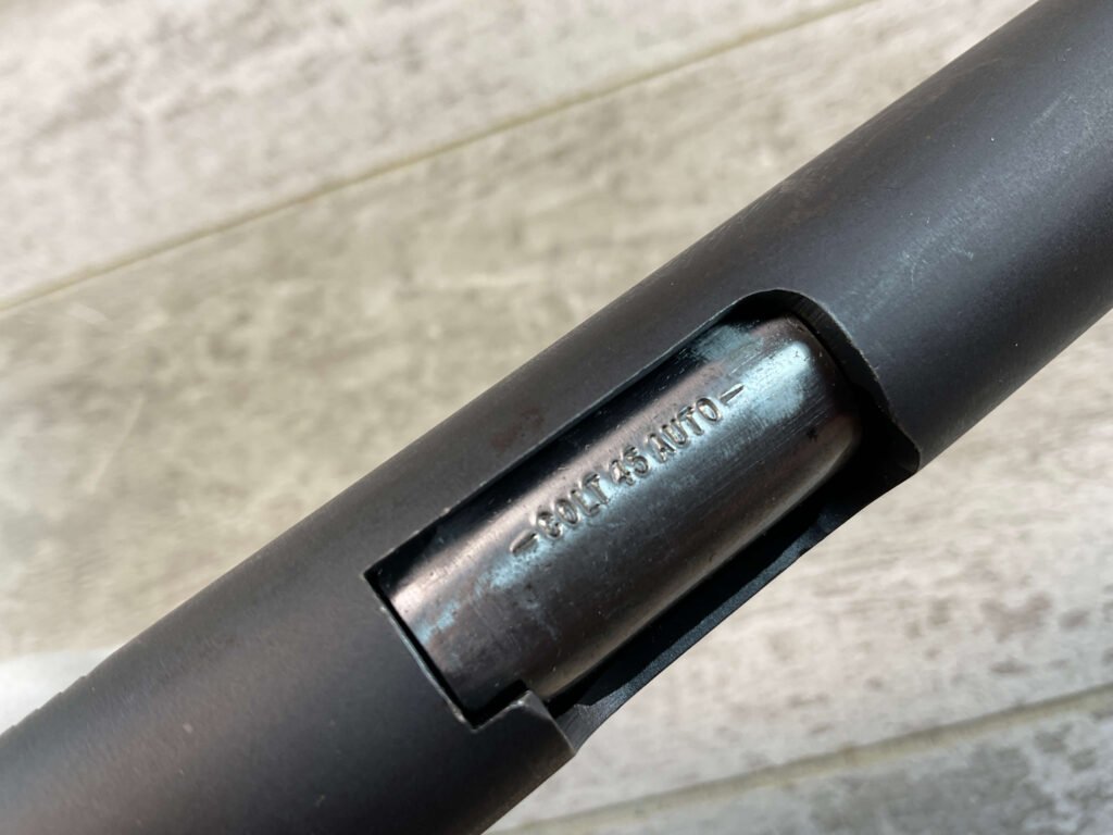 COLT OFFICERS ACP MODEL SERIES 80 MATTE FINISH .45 ACP SEMI AUTO PISTOL, JAMES EARL JONES COLLECTION #5-10808