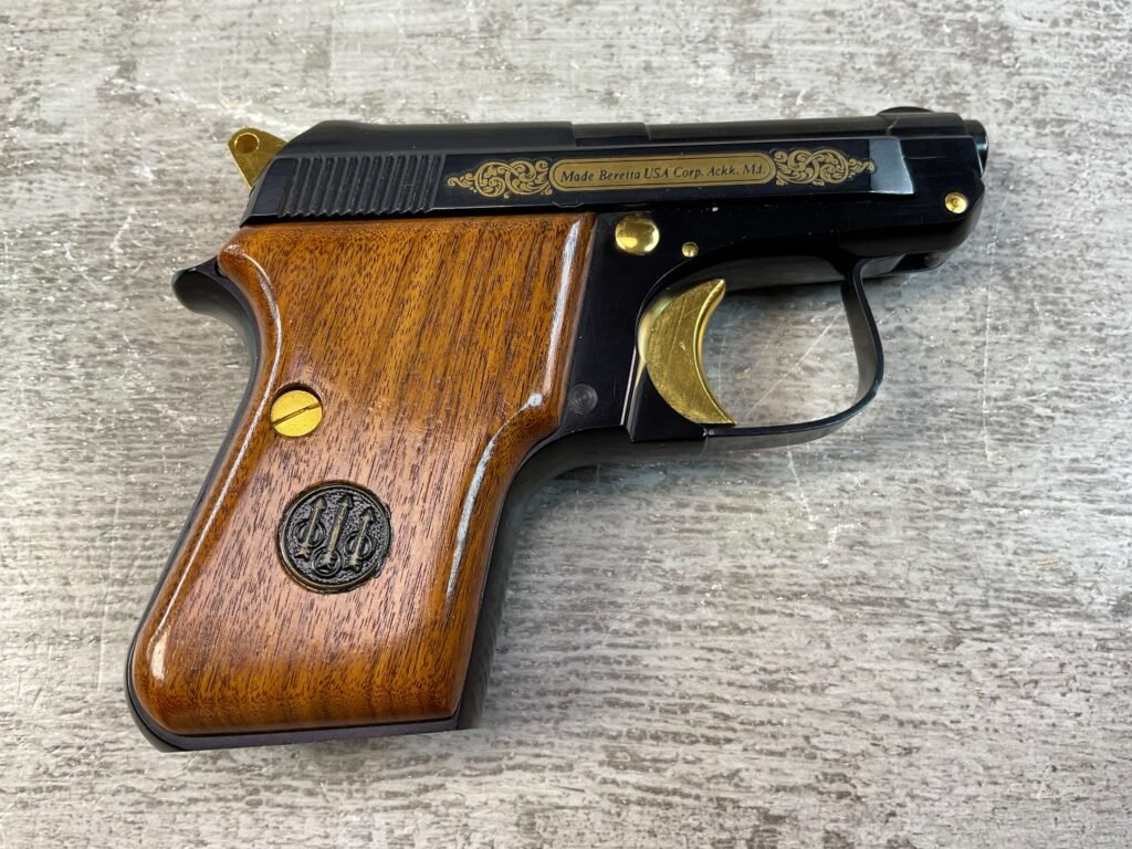 BERETTA EL 950BS .25 CAL SEMI AUTO PISTOL, JAMES EARL JONES COLLECTION #5-10809