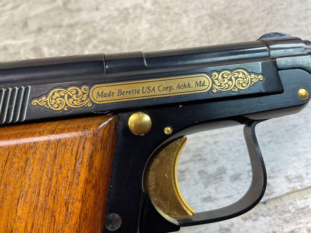 BERETTA EL 950BS .25 CAL SEMI AUTO PISTOL, JAMES EARL JONES COLLECTION #5-10809