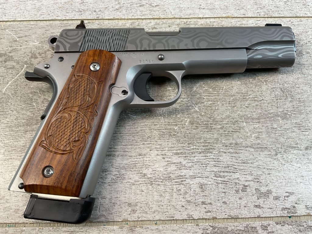 CASPIAN GOVT MOD 1911 .45 ACP SEMI AUTO PISTOL, JAMES EARL JONES COLLECTION #5-10811