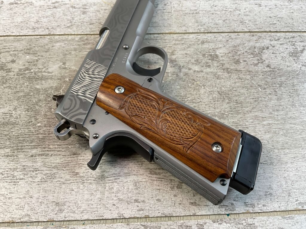 CASPIAN GOVT MOD 1911 .45 ACP SEMI AUTO PISTOL, JAMES EARL JONES COLLECTION #5-10811