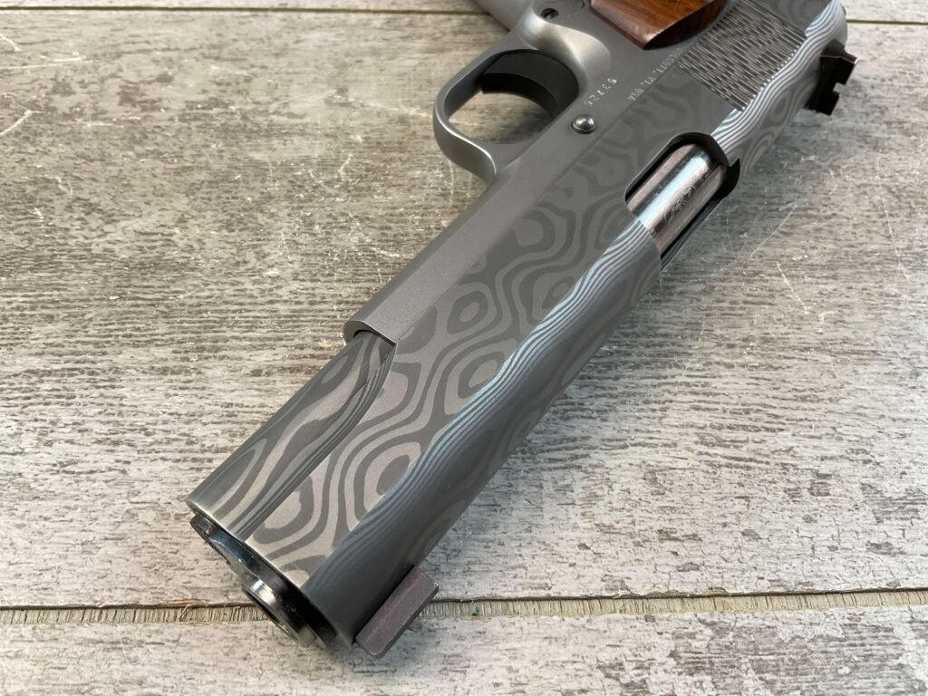 CASPIAN GOVT MOD 1911 .45 ACP SEMI AUTO PISTOL, JAMES EARL JONES COLLECTION #5-10811