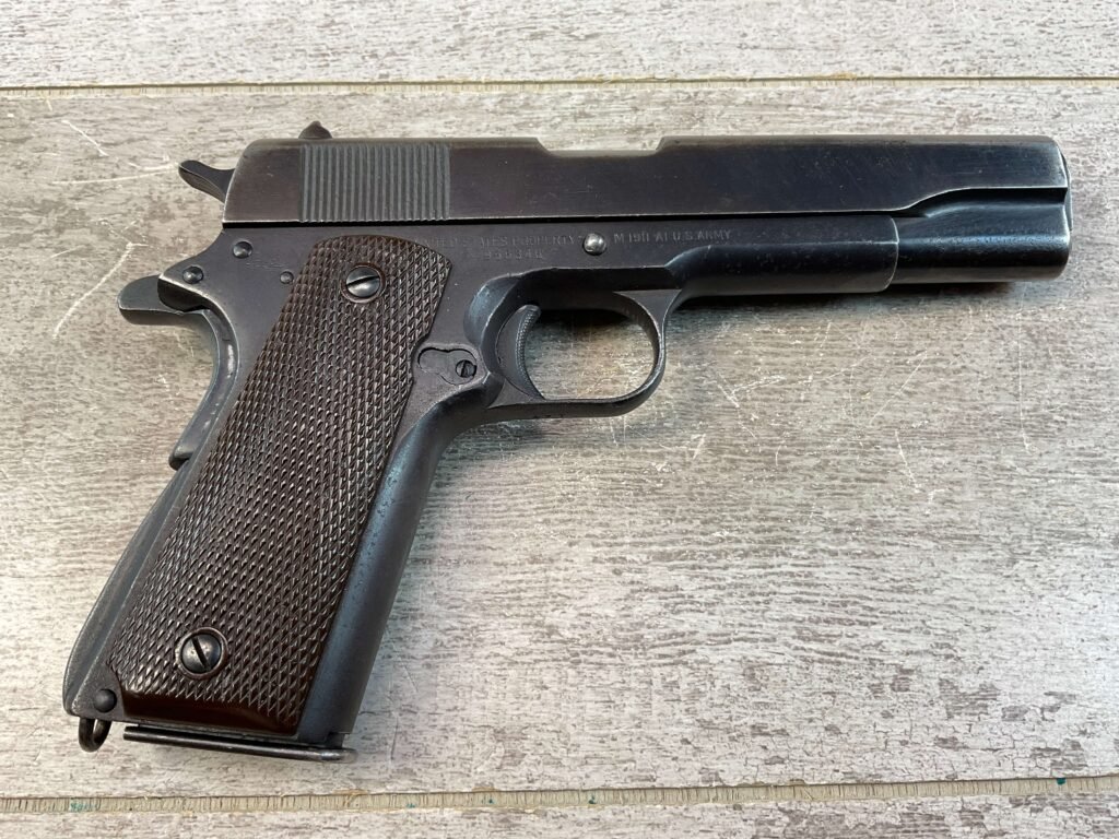 COLT 1911A1 US ARMY .45 ACP SEMI AUTO PISTOL, JAMES EARL JONES COLLECTION #5-10812