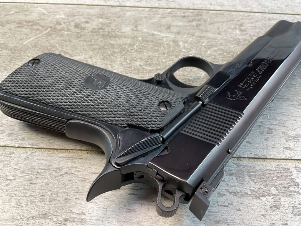 COLT 38 SPECIAL MID RANGE NATIONAL MATCH .45 ACP SEMI AUTO PISTOL, JAMES EARL JONES COLLECTION #5-10813