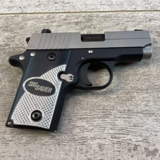 SIG SAUER P238 380 ACP TWO-TONE SEMI AUTO PISTOL, JAMES EARL JONES COLLECTION #5-10815