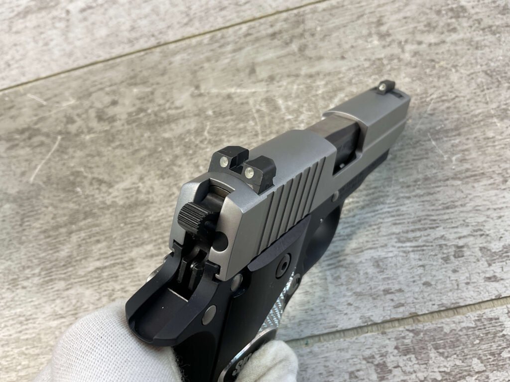 SIG SAUER P238 380 ACP TWO-TONE SEMI AUTO PISTOL, JAMES EARL JONES COLLECTION #5-10815