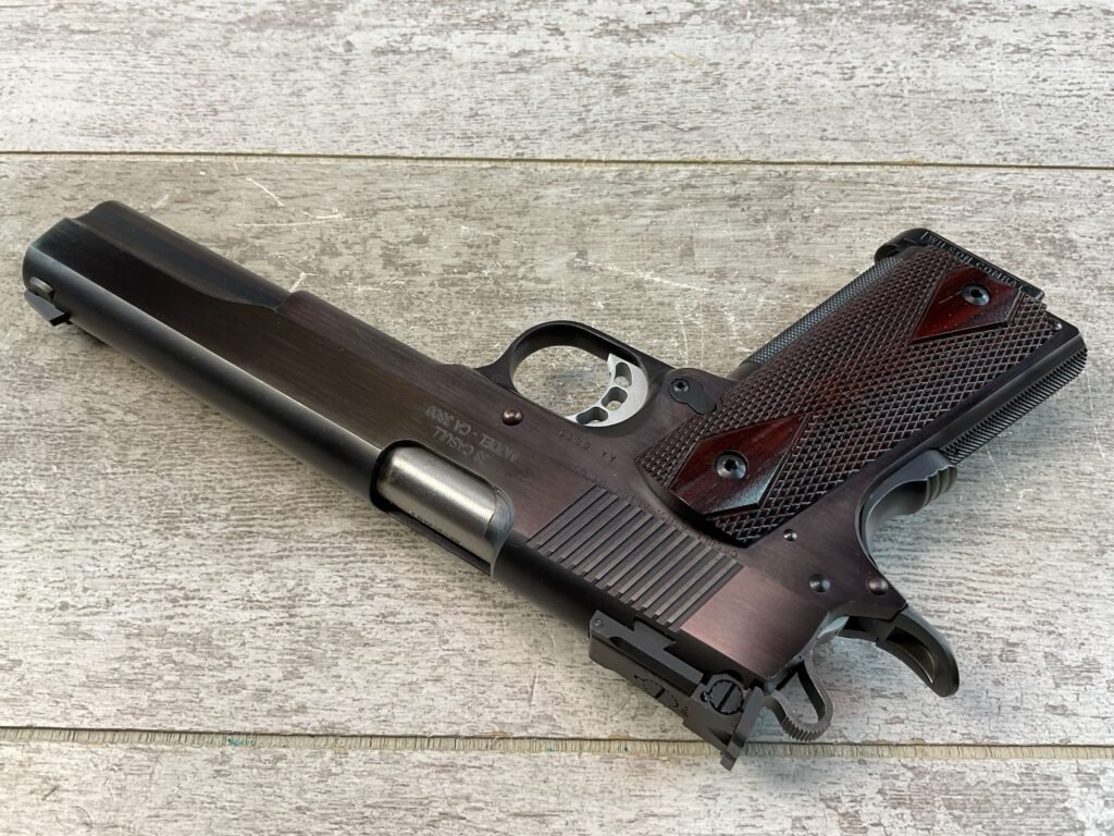 DICK CASULL (CASULL ARMS CA) CA 3800 LS .38 CASULL SEMI AUTO PISTOL, JAMES EARL JONES COLLECTION, RARE #5-10819