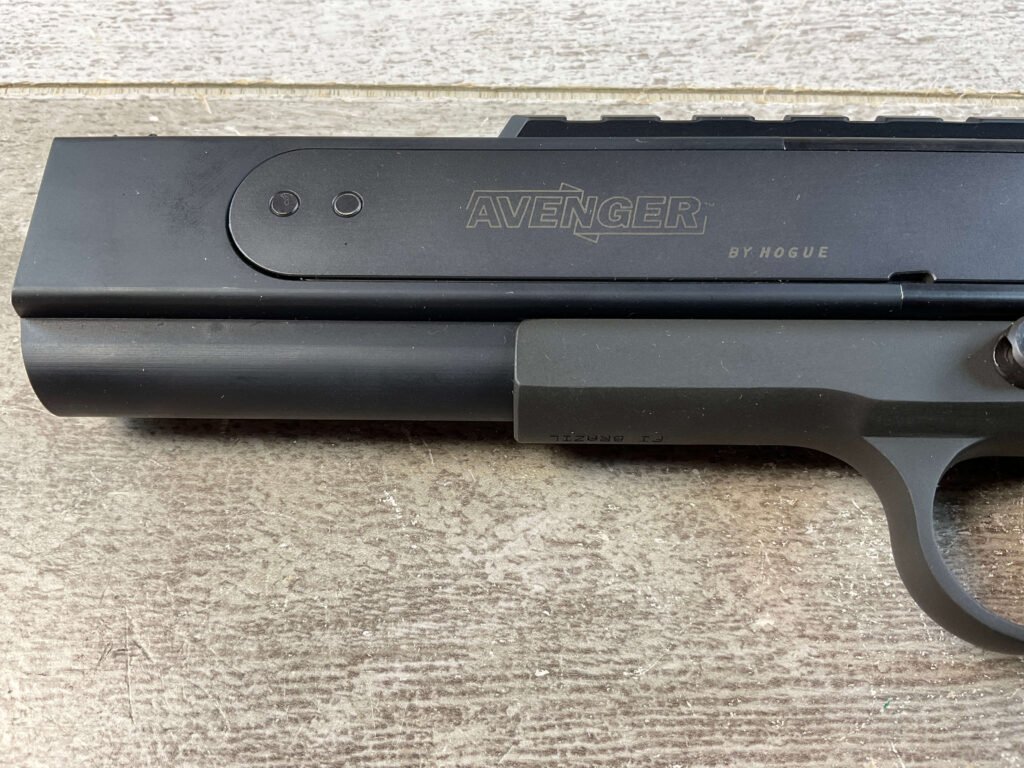 SPRINGFIELD ARMORY 1911 GOVT MOD 1911 .45 ACP SEMI AUTO PISTOL, JAMES EARL JONES COLLECTION, W/ HOGUE AVENGER SLIDE #5-10801