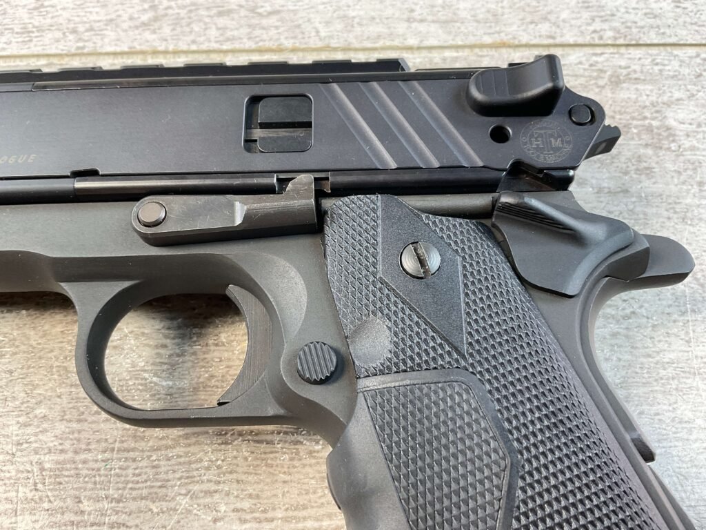 SPRINGFIELD ARMORY 1911 GOVT MOD 1911 .45 ACP SEMI AUTO PISTOL, JAMES EARL JONES COLLECTION, W/ HOGUE AVENGER SLIDE #5-10801