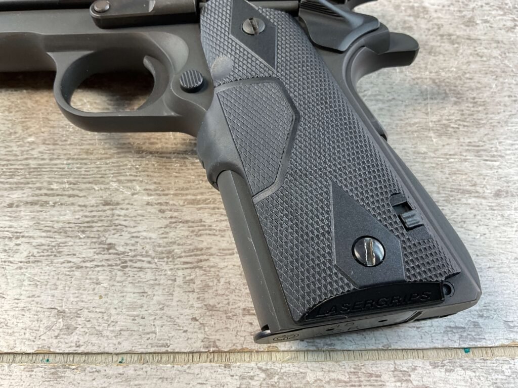 SPRINGFIELD ARMORY 1911 GOVT MOD 1911 .45 ACP SEMI AUTO PISTOL, JAMES EARL JONES COLLECTION, W/ HOGUE AVENGER SLIDE #5-10801