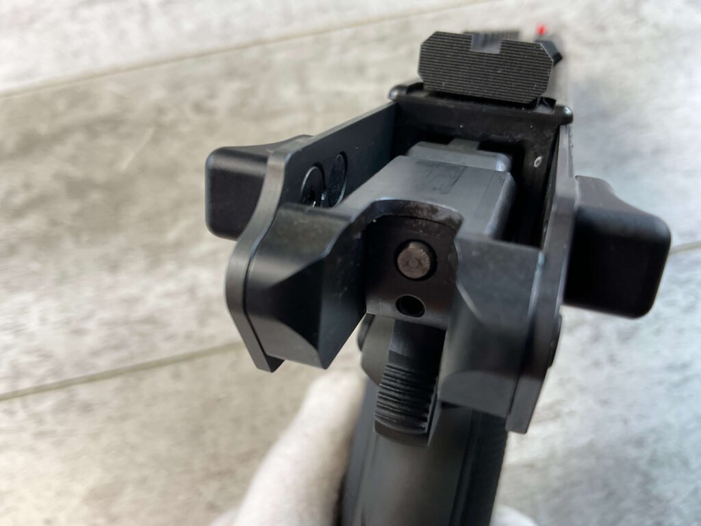 SPRINGFIELD ARMORY 1911 GOVT MOD 1911 .45 ACP SEMI AUTO PISTOL, JAMES EARL JONES COLLECTION, W/ HOGUE AVENGER SLIDE #5-10801