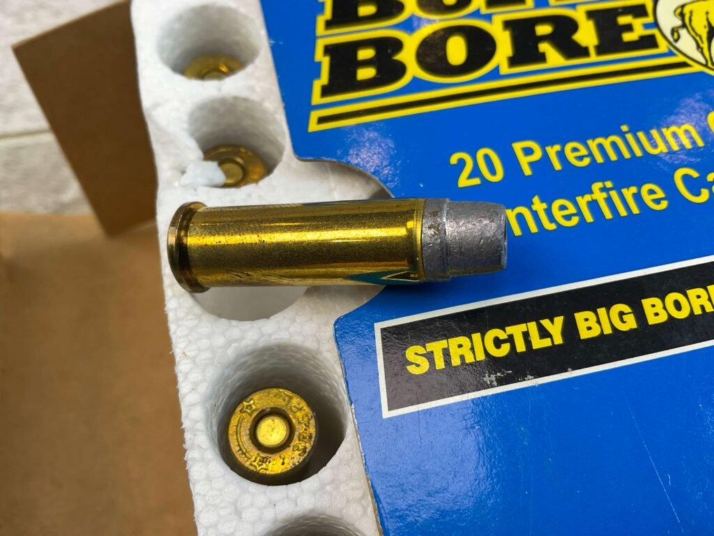 BUFFALO BORE STANDARD PRESSURE SHORT BARREL LOW FLASH HVY .38 SPL (NON+P), 158 GR. AMMO, FULL BOX (QTY 20) #5-11090