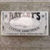 HAYLEY'S CUSTOM AMMUNITION 32 FRENCH AUTO / 7.65MM FRENCH AMMO, UNOPENED BOX #5-11091