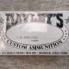 HAYLEY'S CUSTOM AMMUNITION 7.63 MANNLICHER AMMO, UNOPENED BOX (QTY 20) #5-11093