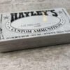 HAYLEY'S CUSTOM AMMUNITION 7.63 MANNLICHER AMMO, UNOPENED BOX (QTY 20) #5-11093