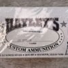 HAYLEY'S CUSTOM AMMUNITION .43 SPANISH, LOADED W/ BLACK POWDER AMMO, UNOPENED BOX (QTY 20) #5-11095