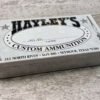 HAYLEY'S CUSTOM AMMUNITION .401 WSL AMMO, UNOPENED BOX (QTY 20) #5-11096