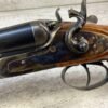 DIXIE GUN WORKS 45-70 SXS DOUBLE BARREL RIFLE, JAMES EARL JONES COLLECTION, LIKE NEW #5-11000
