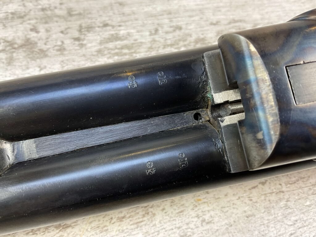 DIXIE GUN WORKS 45-70 SXS DOUBLE BARREL RIFLE, JAMES EARL JONES COLLECTION, LIKE NEW #5-11000