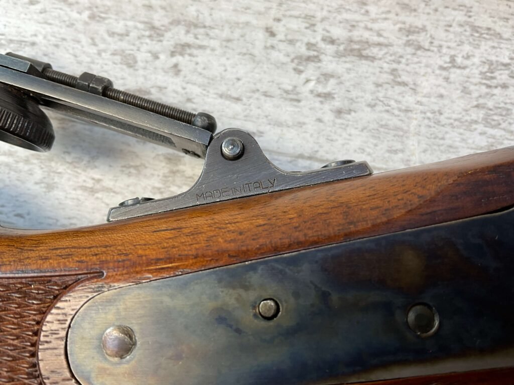 IAB GARDONE SHARPS .45-70 FALLING BLOCK RIFLE, JAMES EARL JONES COLLECTION, LIKE NEW #5-11001