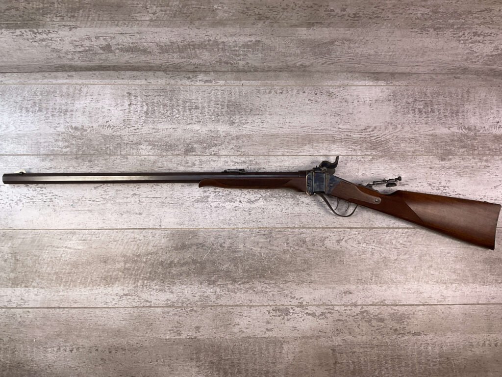 IAB GARDONE SHARPS .45-70 FALLING BLOCK RIFLE, JAMES EARL JONES COLLECTION, LIKE NEW #5-11001