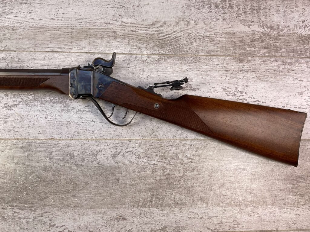 IAB GARDONE SHARPS .45-70 FALLING BLOCK RIFLE, JAMES EARL JONES COLLECTION, LIKE NEW #5-11001