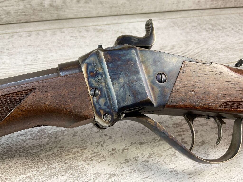 IAB GARDONE SHARPS .45-70 FALLING BLOCK RIFLE, JAMES EARL JONES COLLECTION, LIKE NEW #5-11001