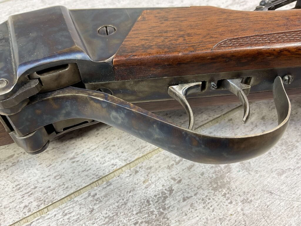 IAB GARDONE SHARPS .45-70 FALLING BLOCK RIFLE, JAMES EARL JONES COLLECTION, LIKE NEW #5-11001