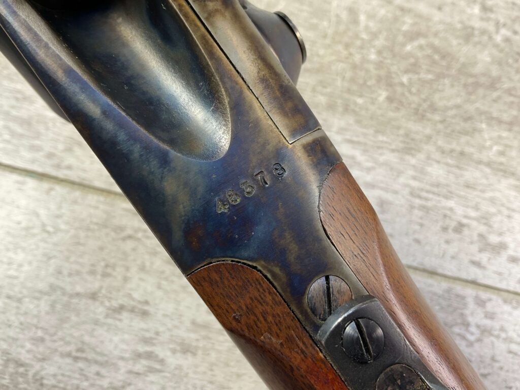 IAB GARDONE SHARPS .45-70 FALLING BLOCK RIFLE, JAMES EARL JONES COLLECTION, LIKE NEW #5-11001