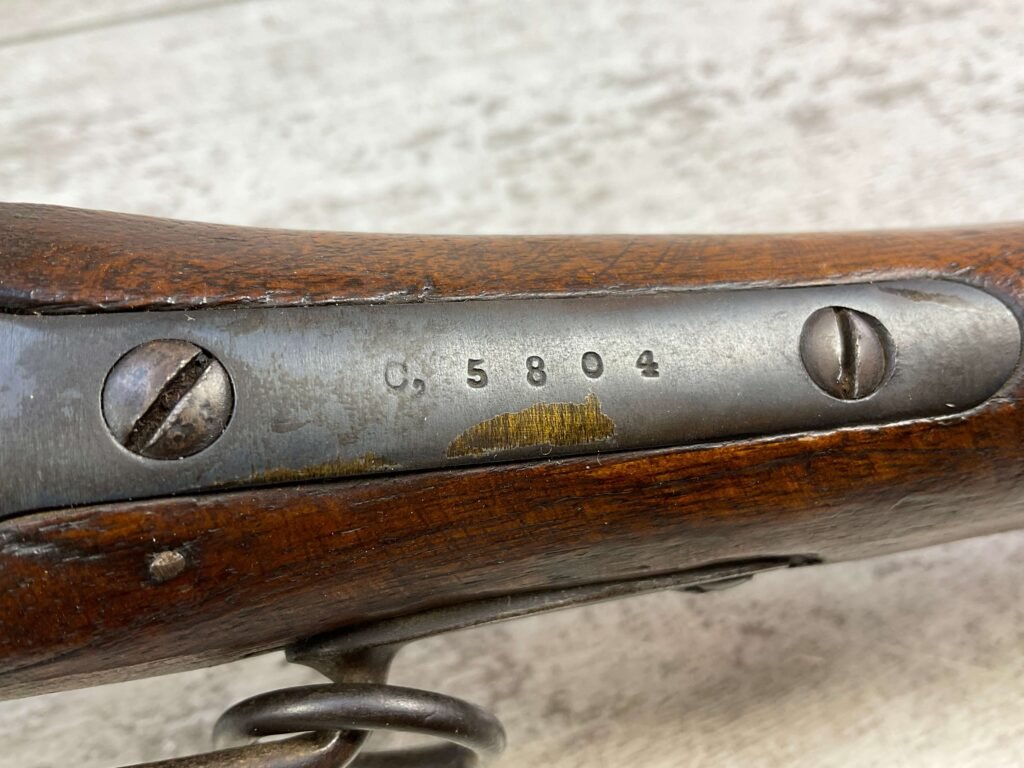 C SHARPS MODEL 1859 SRC .50-70 FALLING BLOCK CARBINE RIFLE, JAMES EARL JONES COLLECTION #5-11002