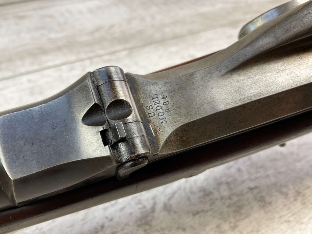 US SPRINGFIELD MODEL 1884 .45-70 TRAPDOOR LONG RIFLE, JAMES EARL JONES COLLECTION #5-11004