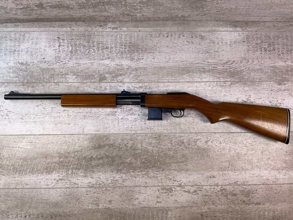 UNIVERSAL FIREARMS MODEL 440 VULCAN .44 MAG SLIDE ACTION RIFLE, JAMES EARL JONES COLLECTION #5-11005