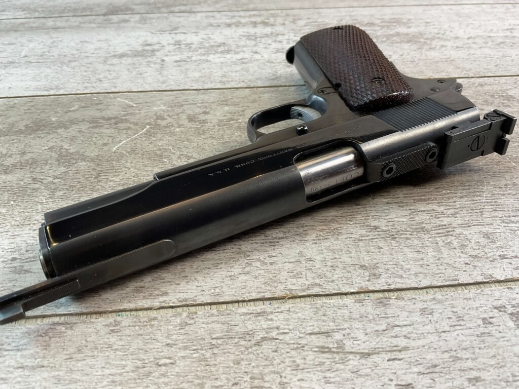 COLT 1911 .38 AMU SEMI AUTO PISTOL, 1918 MFR, JAMES EARL JONES COLLECTION, RARE #5-10821