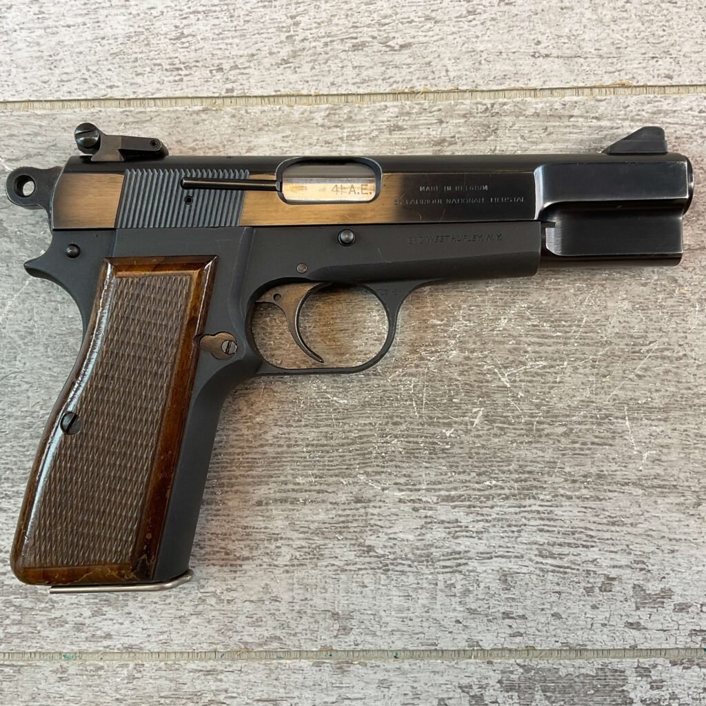 FN BROWNING HI POWER .41 AE SEMI AUTO PISTOL, JAMES EARL JONES COLLECTION #5-10824