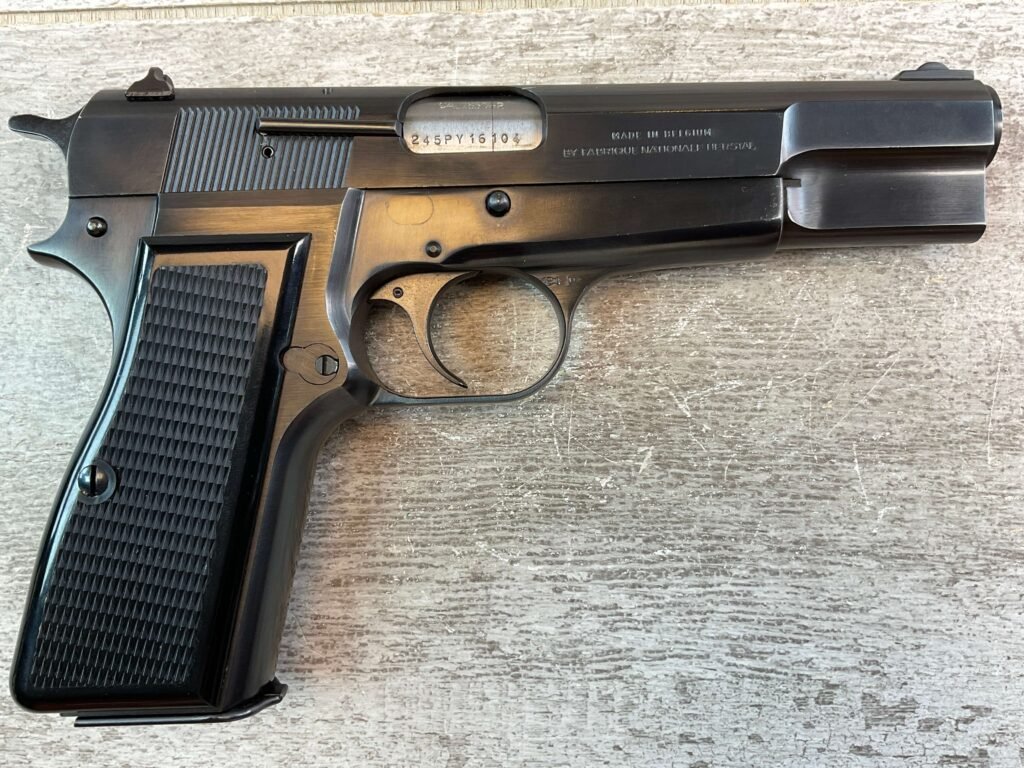 FN BROWNING HI POWER 7.65MM PARABELLUM .30 LUGER SEMI AUTO PISTOL, JAMES EARL JONES COLLECTION #5-10827