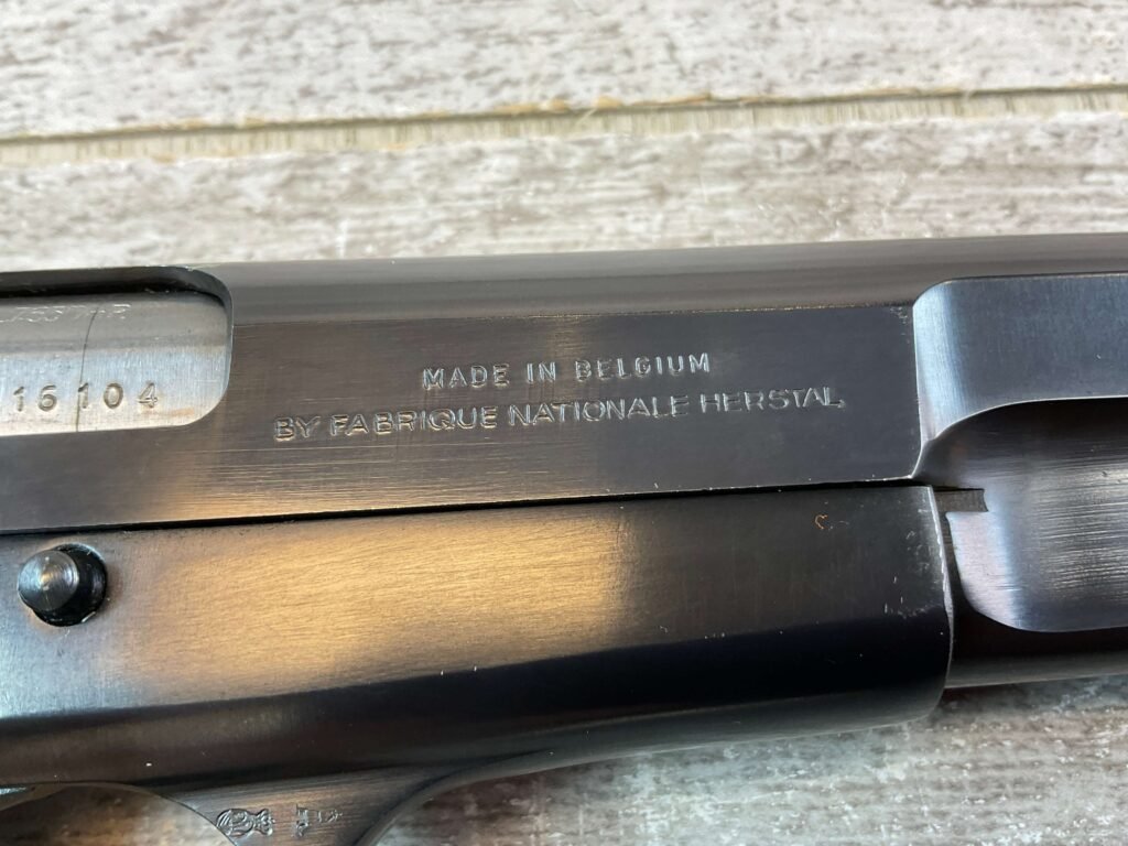 FN BROWNING HI POWER 7.65MM PARABELLUM .30 LUGER SEMI AUTO PISTOL, JAMES EARL JONES COLLECTION #5-10827