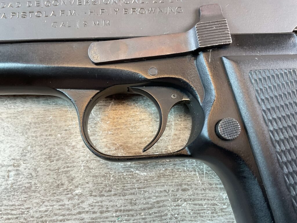 FN BROWNING HI POWER 9MM/22 LR SEMI AUTO PISTOL, JAMES EARL JONES COLLECTION #5-10828