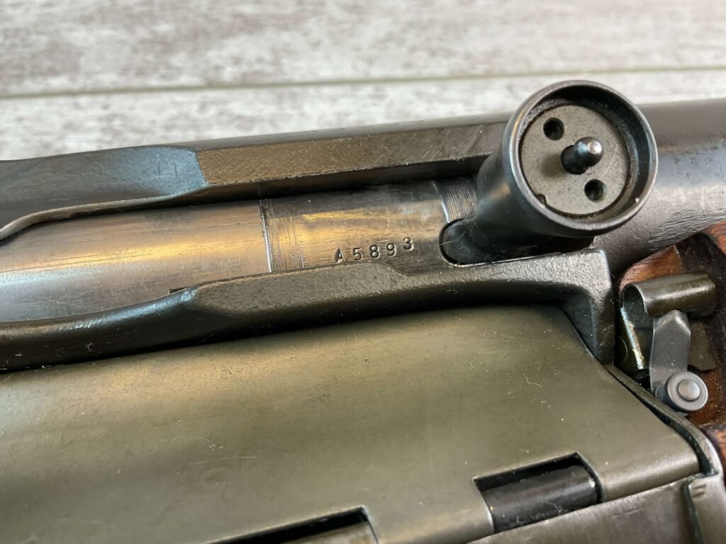 JOHNSON AUTOMATICS MODEL 1941 .30-06 CAL MILITARY RIFLE, JAMES EARL JONES COLLECTION, NEAR NEW W/ BAYONET #5-11006