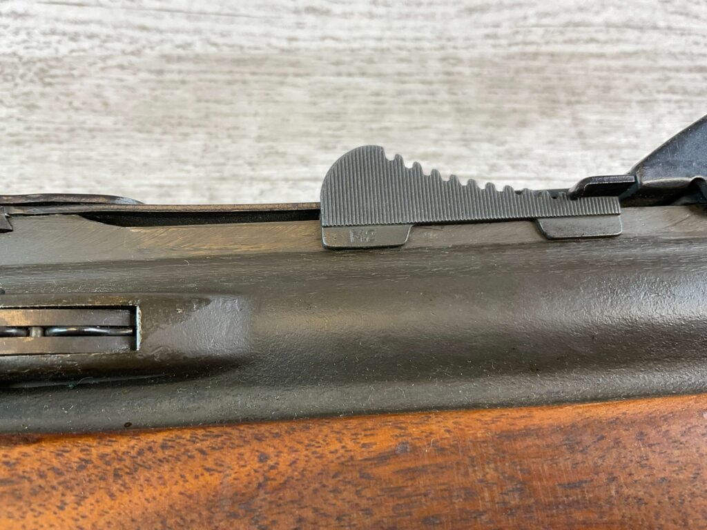 JOHNSON AUTOMATICS MODEL 1941 .30-06 CAL MILITARY RIFLE, JAMES EARL JONES COLLECTION, NEAR NEW W/ BAYONET #5-11006