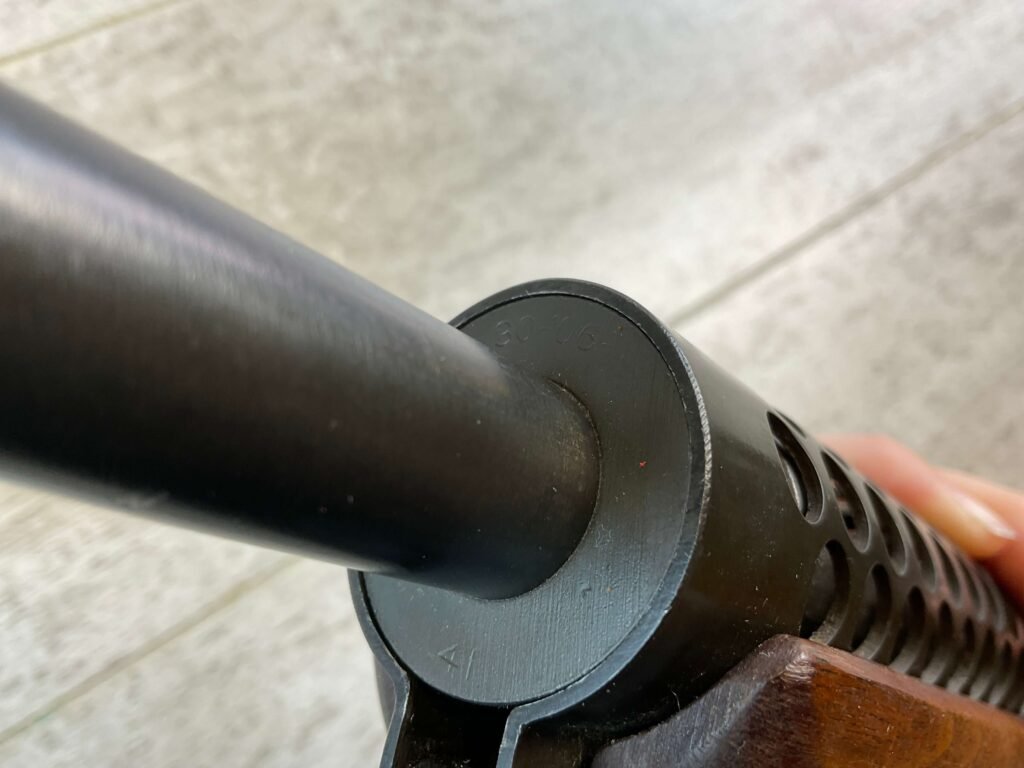 JOHNSON AUTOMATICS MODEL 1941 .30-06 CAL MILITARY RIFLE, JAMES EARL JONES COLLECTION, NEAR NEW W/ BAYONET #5-11006