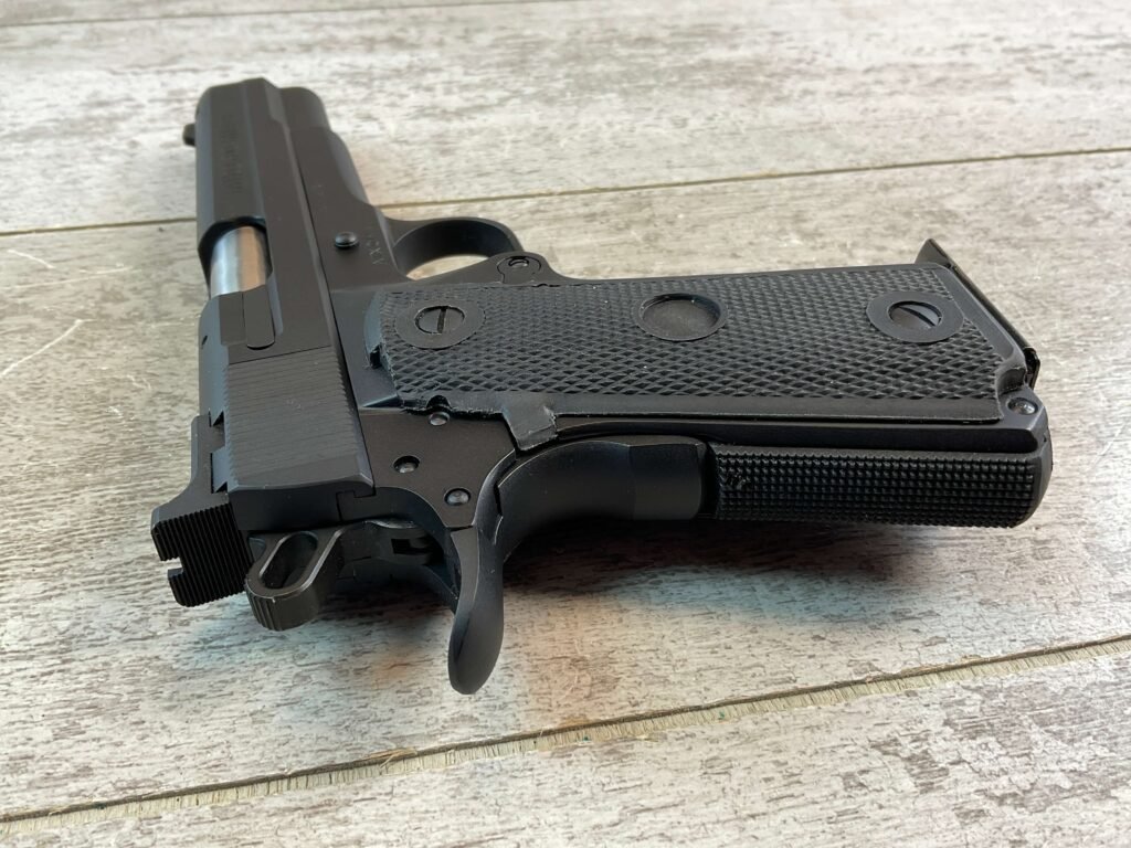 ATOMITRONX 22TCM M1911-A2 FS SEMI AUTO PISTOL, JAMES EARL JONES COLLECTION, VERY RARE #5-10830