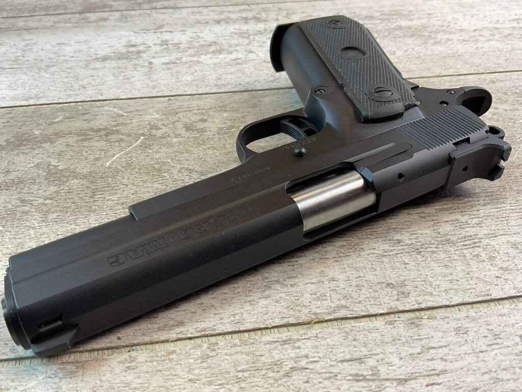 ATOMITRONX 22TCM M1911-A2 FS SEMI AUTO PISTOL, JAMES EARL JONES COLLECTION, VERY RARE #5-10830