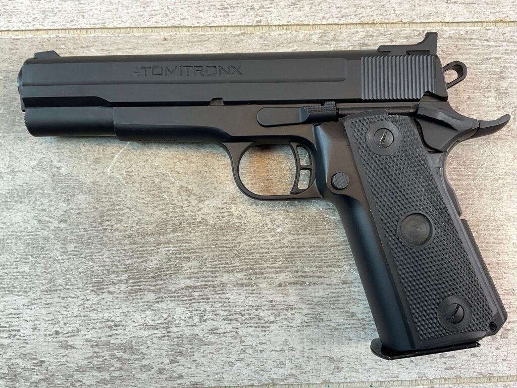 ATOMITRONX 22TCM M1911-A2 FS SEMI AUTO PISTOL, JAMES EARL JONES COLLECTION, VERY RARE #5-10830