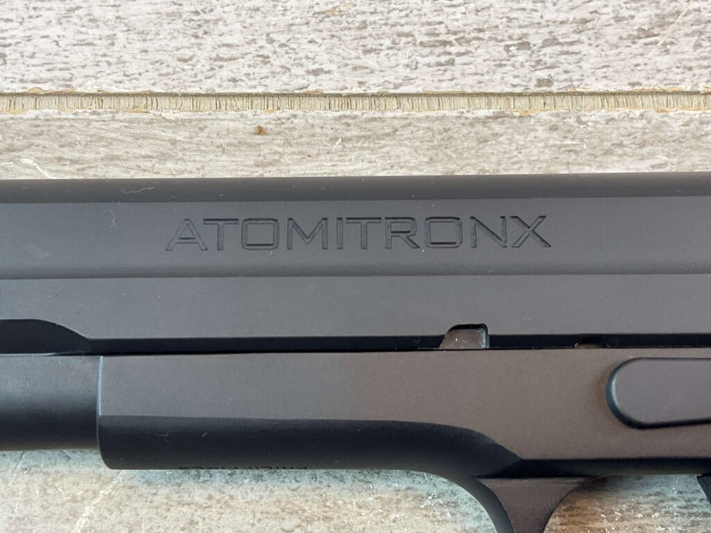 ATOMITRONX 22TCM M1911-A2 FS SEMI AUTO PISTOL, JAMES EARL JONES COLLECTION, VERY RARE #5-10830