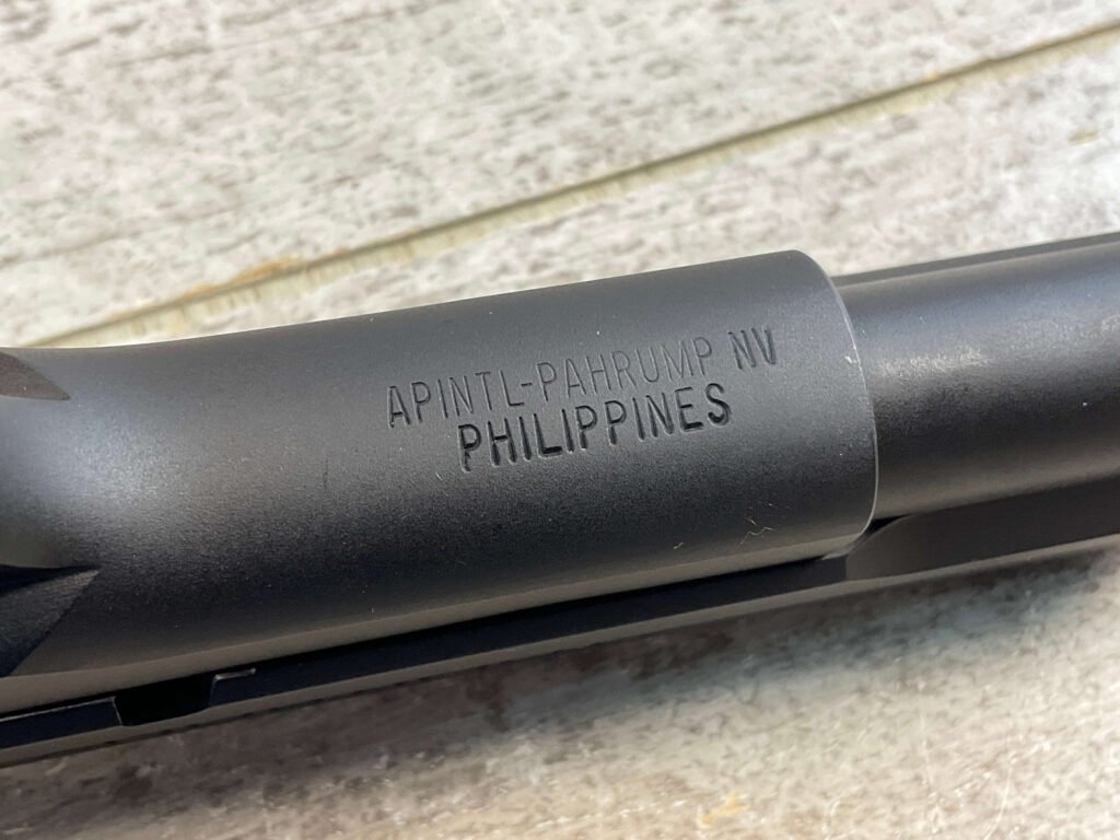 ATOMITRONX 22TCM M1911-A2 FS SEMI AUTO PISTOL, JAMES EARL JONES COLLECTION, VERY RARE #5-10830