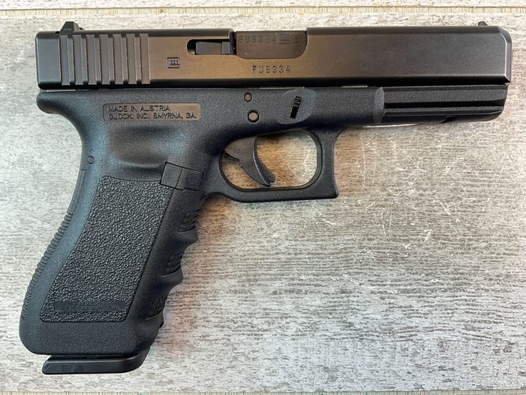 GLOCK MODEL 37 .45 G.A.P. SEMI AUTO PISTOL, JAMES EARL JONES COLLECTION #5-10832